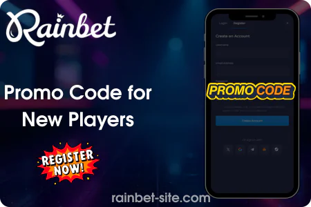 Rainbet promo code for new players welcome bonus